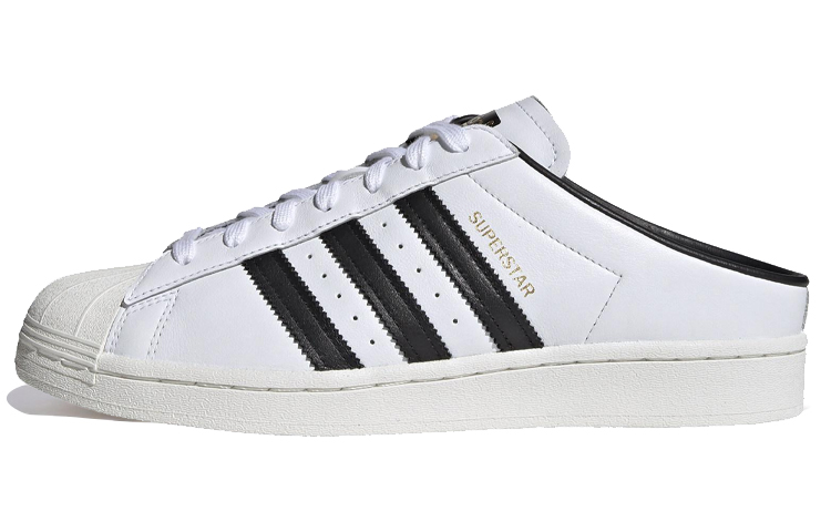 Adidas Superstar Mule 'White Black Gold'