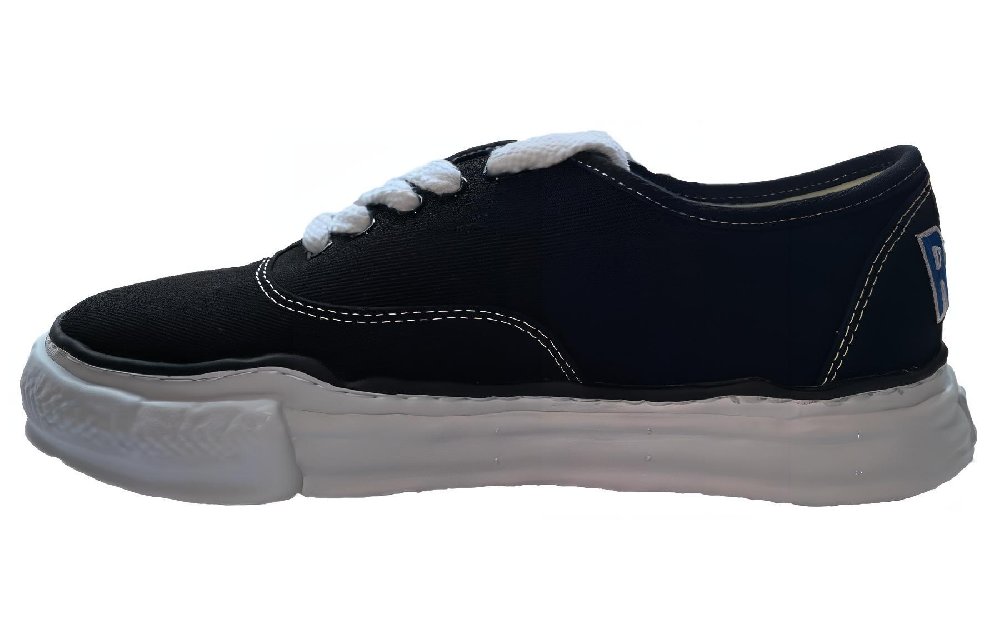 MIHARA YASUHIRO Baker Skateboard Shoes Unisex Low-Top Black