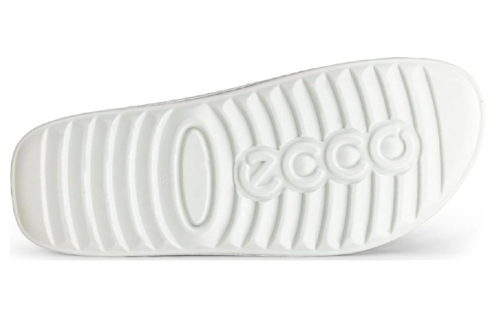 Ecco Cozmo Slide Slippers Women's White