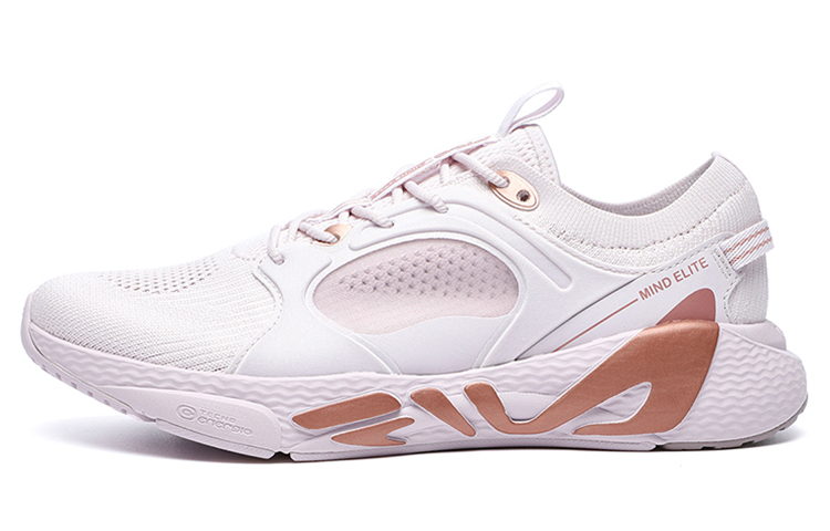 FILA Athletics Cushioning Anti-Slip And Wear-Resistant Low-Top Training Shoes Women's Pink