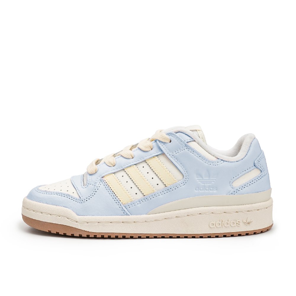 Adidas Originals FORUM Skateboard Shoes Unisex Low Top White/Beige/Blue