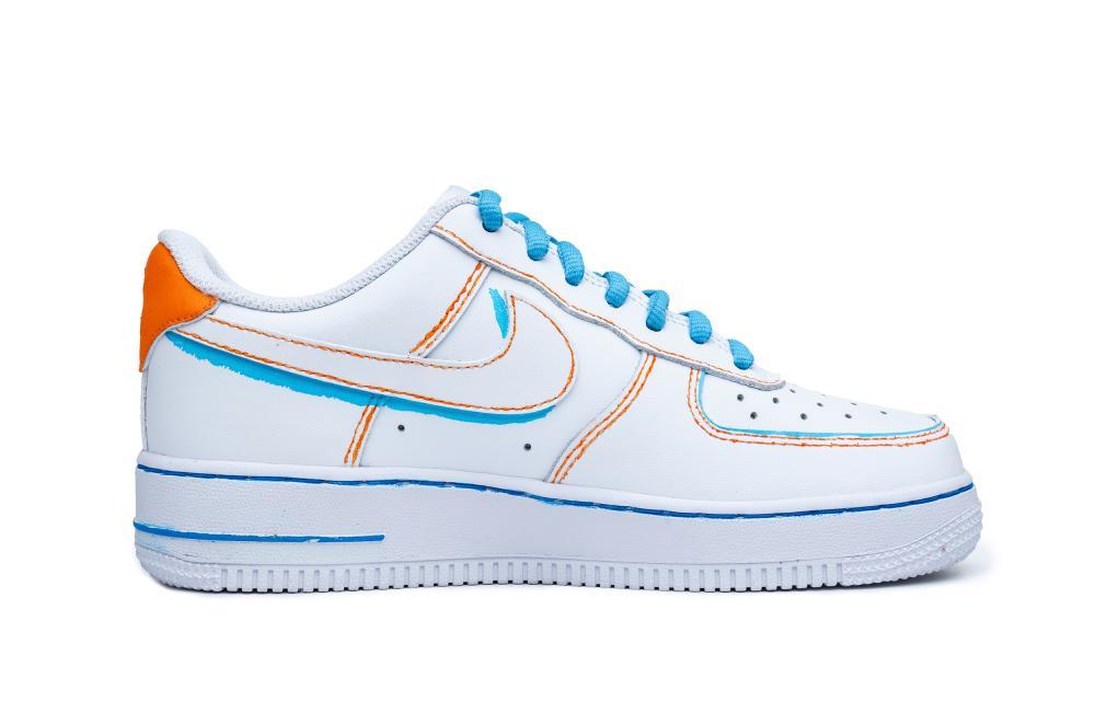 Nike Air Force 1 Air Force 1 Water-Resistant Coverage Low-Top Skateboard Shoes Women's White купить в интернет-магазине Yoocart с быстрой доставкой по России.