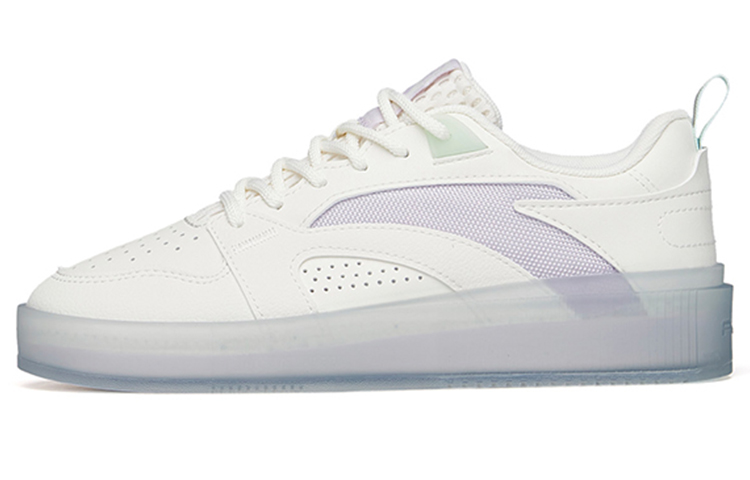 Care Bears x Anta Slip Resistant Cushioning Abrasion Resistant Breathable Low top Skateboard Shoes Women's White Purple