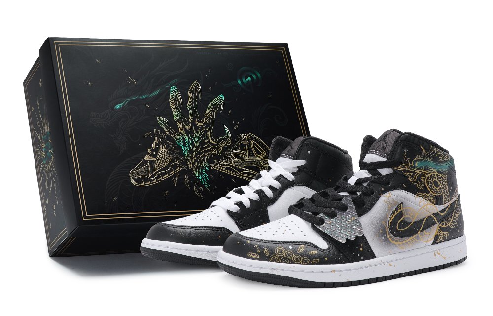 JORDAN Air JORDAN 1 Vintage Basketball Shoes Men Mid Top White