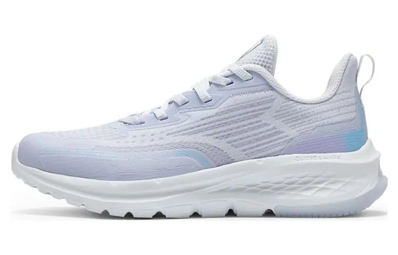 361° Breathable Low Top Running Shoes Women's Purple Gray