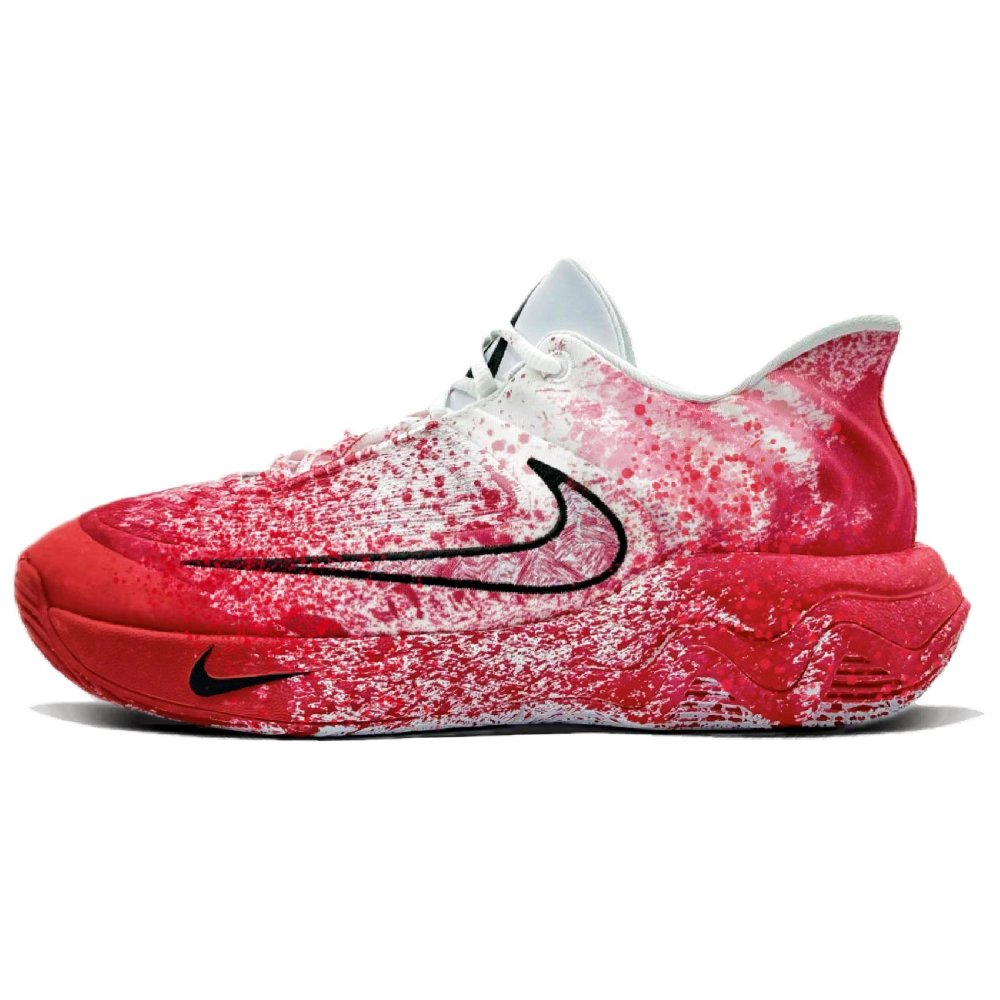 Nike Giannis Immortality Anti-Slip And Wear-Resistant Lightweight Cushioning Low-Top Basketball Shoes Men's Red