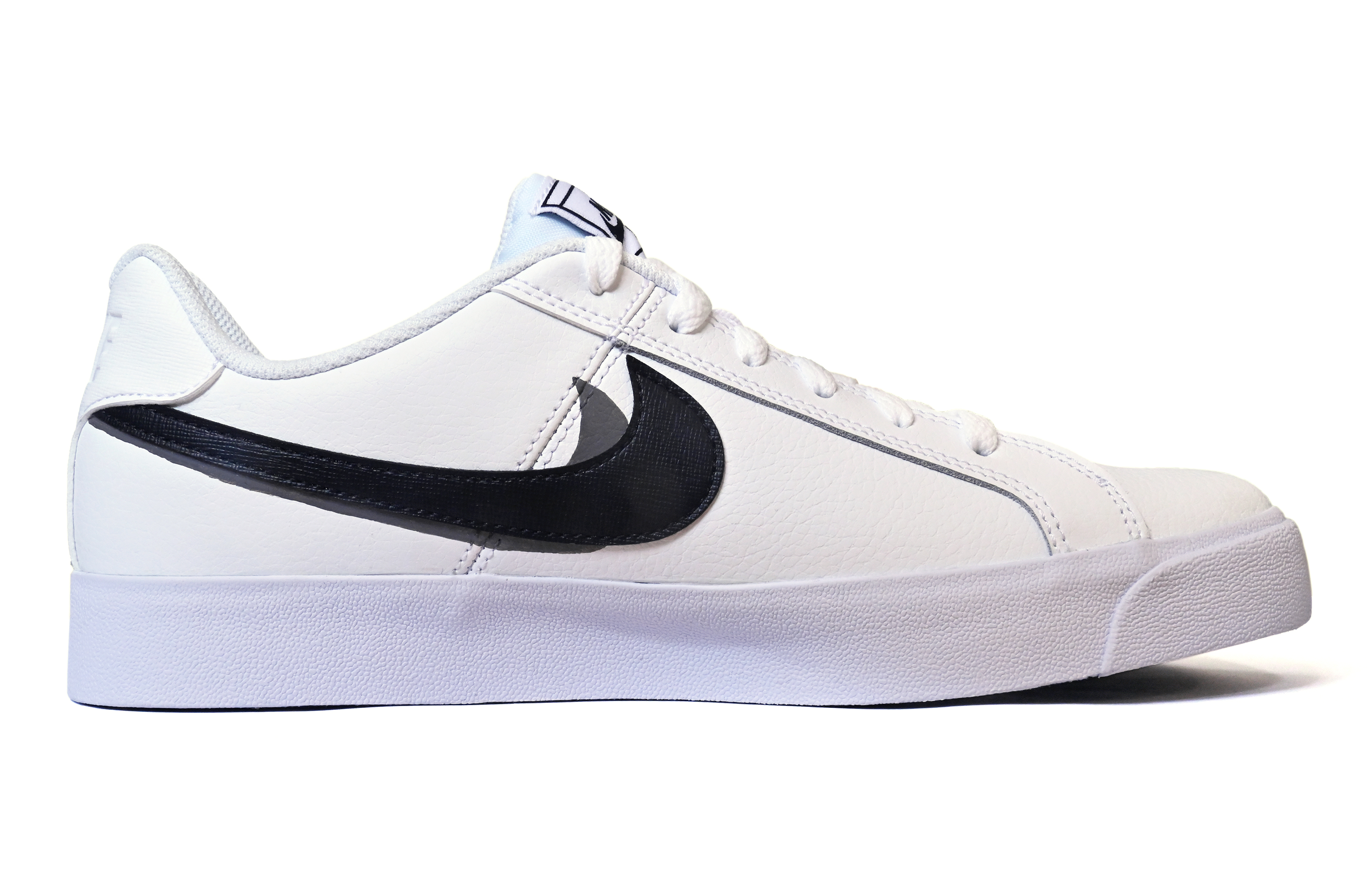 Nike Court Royale Non-slip Lightweight Low-Top Skateboard Shoes Unisex Black White купить в интернет-магазине Yoocart с быстрой доставкой по России.