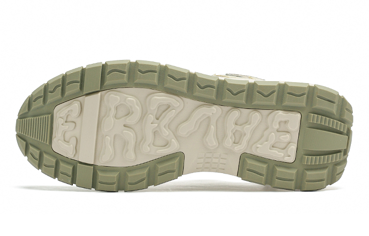 JEEP SPIRIT Unlined Mesh Versatile Breathable Low Top Skateboard Shoes Men's Dragon Well Green