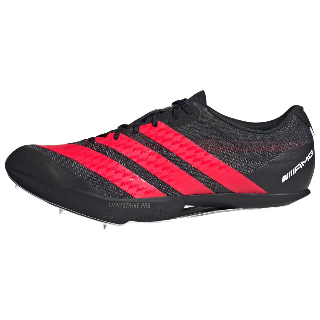 Adidas x AMG ADIZERO PRIME SP 4 Breathable Functionality Black Red Track And Field Shoes Unisex