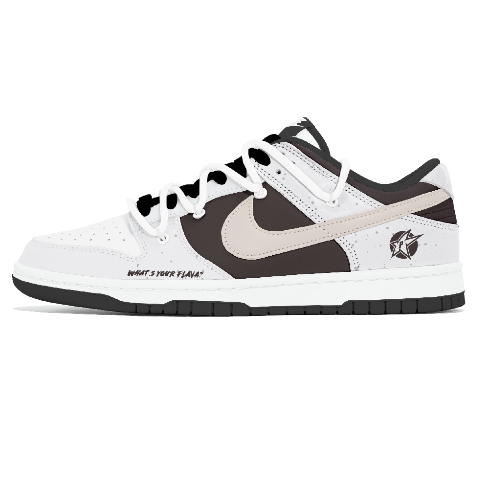Nike Dunk Abrasion Resistant Low Top Skateboard Shoes Men's Gray