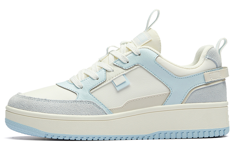 Anta Life Collection Low-Top Skateboard Shoes Women's White Green Pink