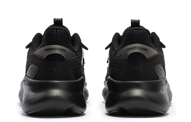 361° Cushioning, Slip Resistant, And Abrasion Resistant Low Top Casual Running Shoes Women's Obsidian Black