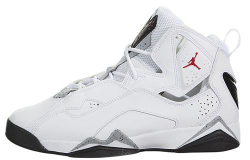 JORDAN True Flight 'White' Gs