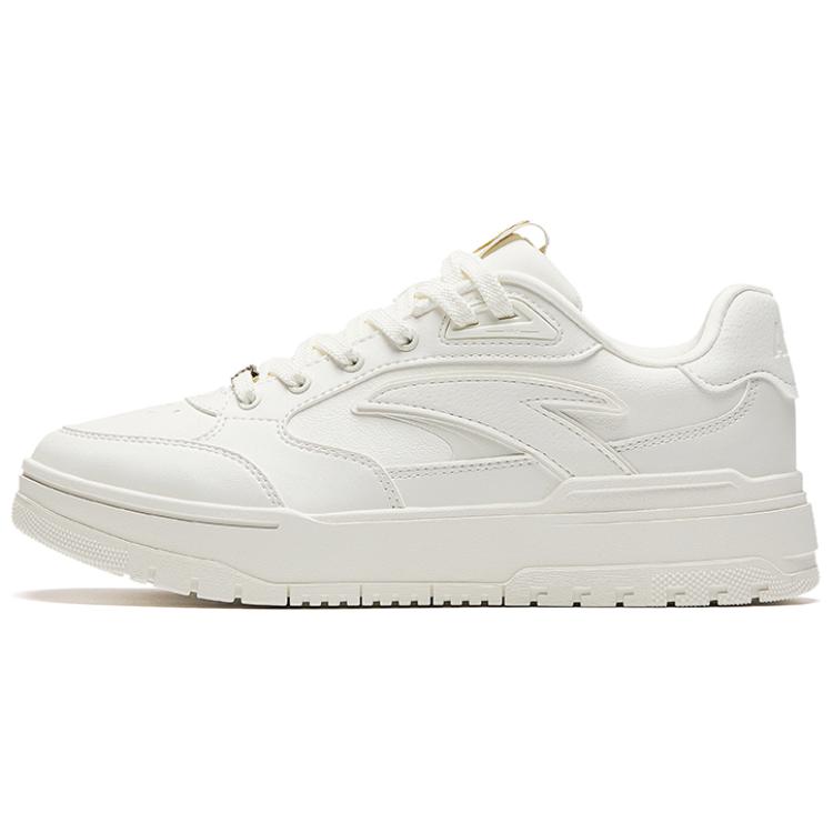 Anta 982 Non-slip Lightweight Low-Top Skateboard Shoes Women's White