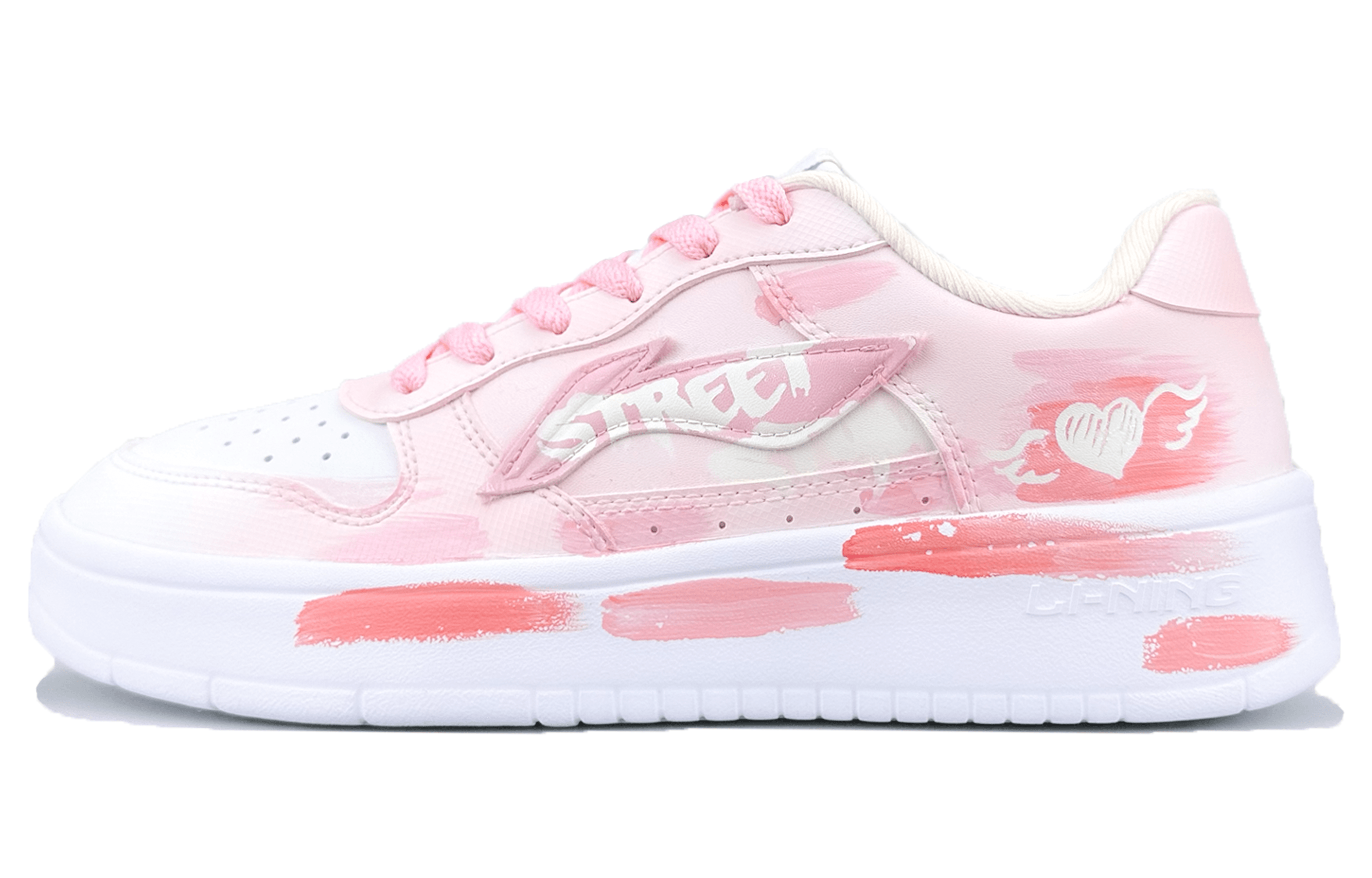 LINING Pontoon Boats Skateboard Shoes Women's Low top White купить в интернет-магазине Yoocart с быстрой доставкой по России.