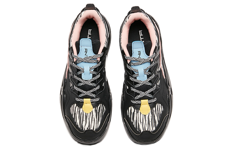 Anta Life Collection Low-Top Skateboard Shoes Women's Black Pink Blue купить в интернет-магазине Yoocart с быстрой доставкой по России.