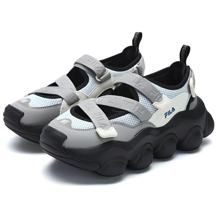 FILA FRAGOLA Breathable Height Increase Beach Sandals Women's Gray купить в интернет-магазине Yoocart с быстрой доставкой по России.