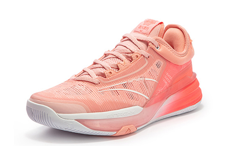361° DVD1 SE Red Cushioning Anti-Slip Wear-Resistant Breathability Low-Top Basketball Shoes Men's Pale Peach Pink