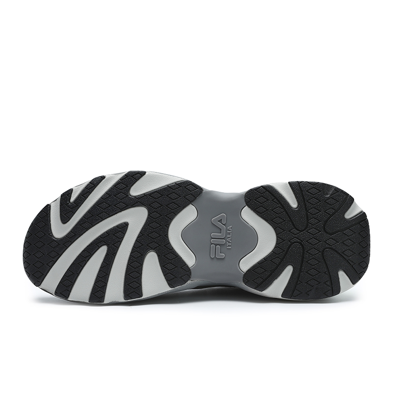 FILA FUSION Ray 4 Low Top Casual Shoes Men's Silver