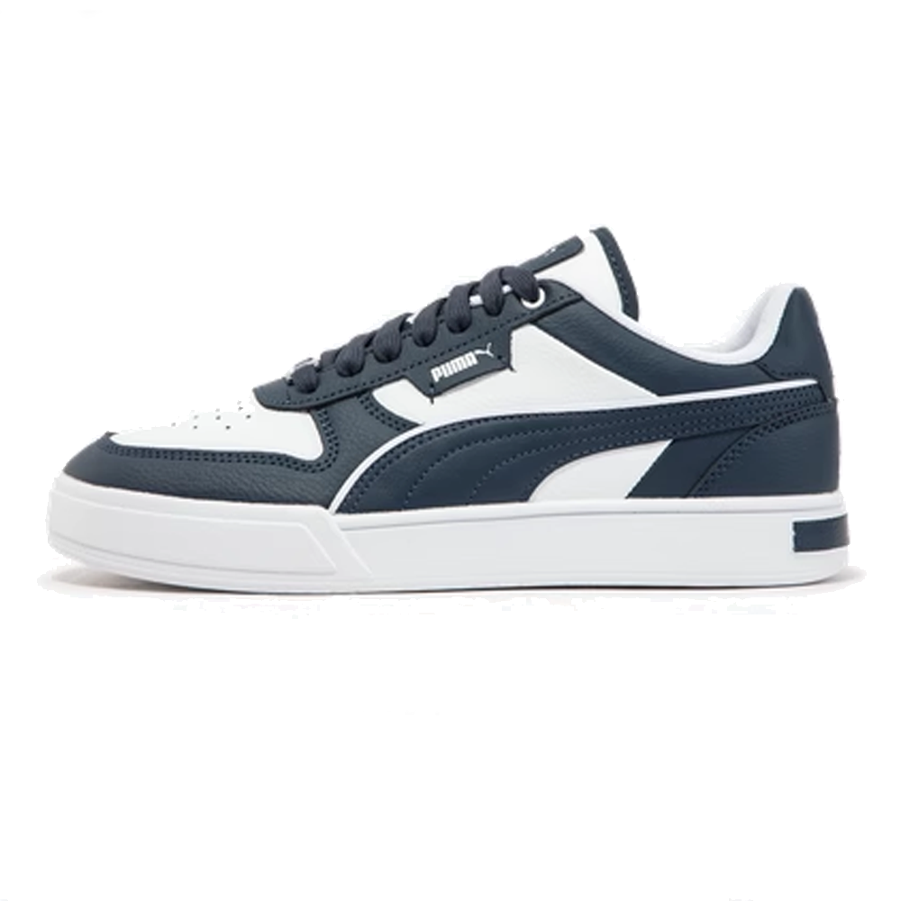 PUMA Breathable Low Top Skateboard Shoes Unisex White Blue