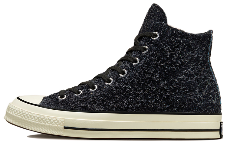 Converse Chuck Taylor All Star 70 Hi Black Hairy Suede