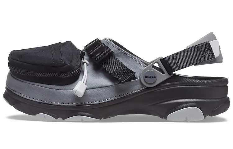 Crocs Bespoke Classic All Terrain Beams Outdoor Grey Black