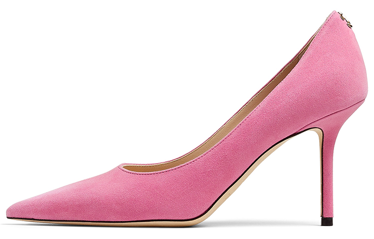 Jimmy Choo LOVE Slim Heel High Heels Women's Candy Pink