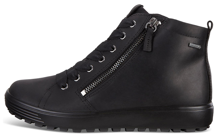 Ecco Soft 7 Tred Gtx Hi Warm Cushioning Coverage High-Top Ankle Boots Women's Black