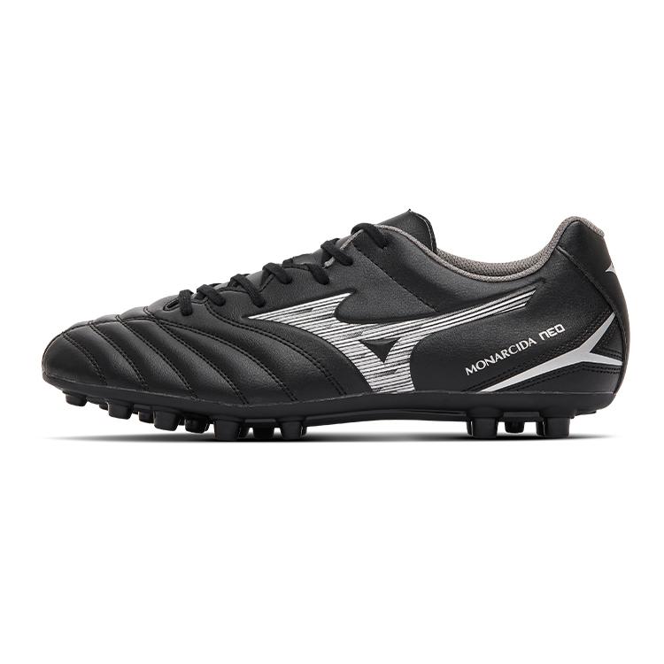 Mizuno MONARCIDA NEO 3 Anti-Slip And Wear-Resistant Coverage Soccer Shoes Men's Black Silver