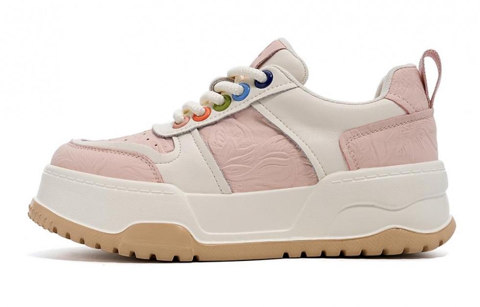 EBLAN Low-Top Skateboard Shoes Women's Pink