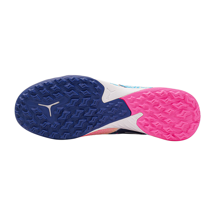 PUMA Future 7 Match Volume Up Tf 'White Luminous Blue Pink'