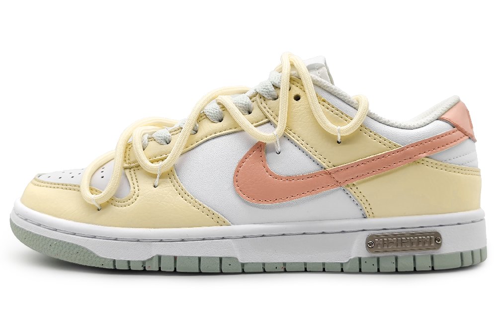 Nike Dunk Low Next Nature Low-Top Skateboard Shoes Women's Bright Yellow