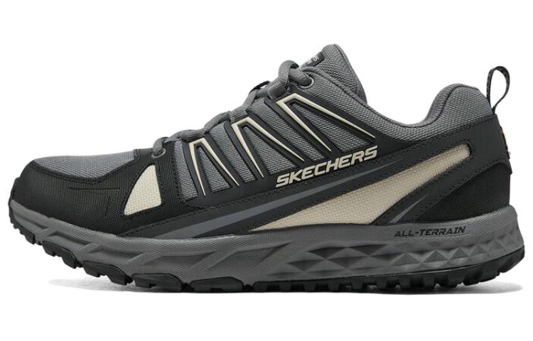 Skechers Escape Plan Low Top Outdoor Shoes Charcoal Gray