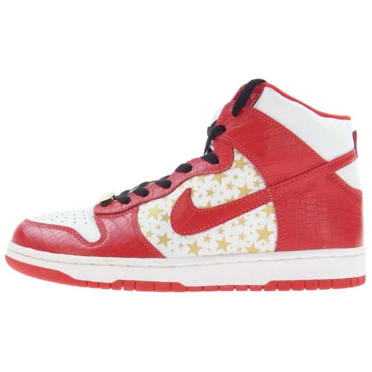 Nike Dunk High Pro Sb Supreme Red Stars