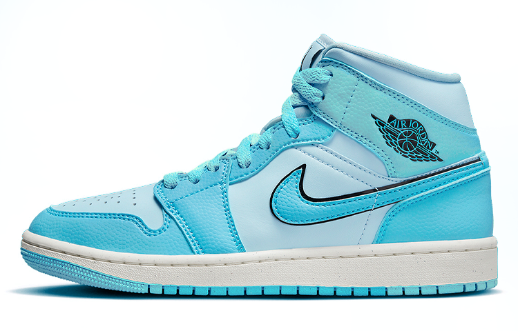 JORDAN 1 Mid Se Ice Blue Women's
