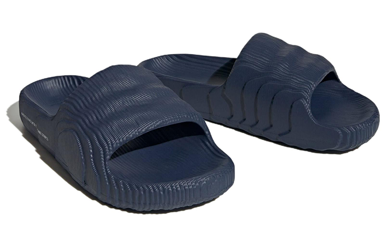 Adidas Adilette 22 Slides Dark Blue купить в интернет-магазине Yoocart с быстрой доставкой по России.