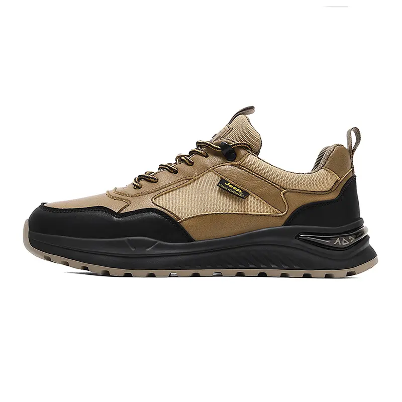 Jeep Low Top Outdoor Shoes Men's Light Brown