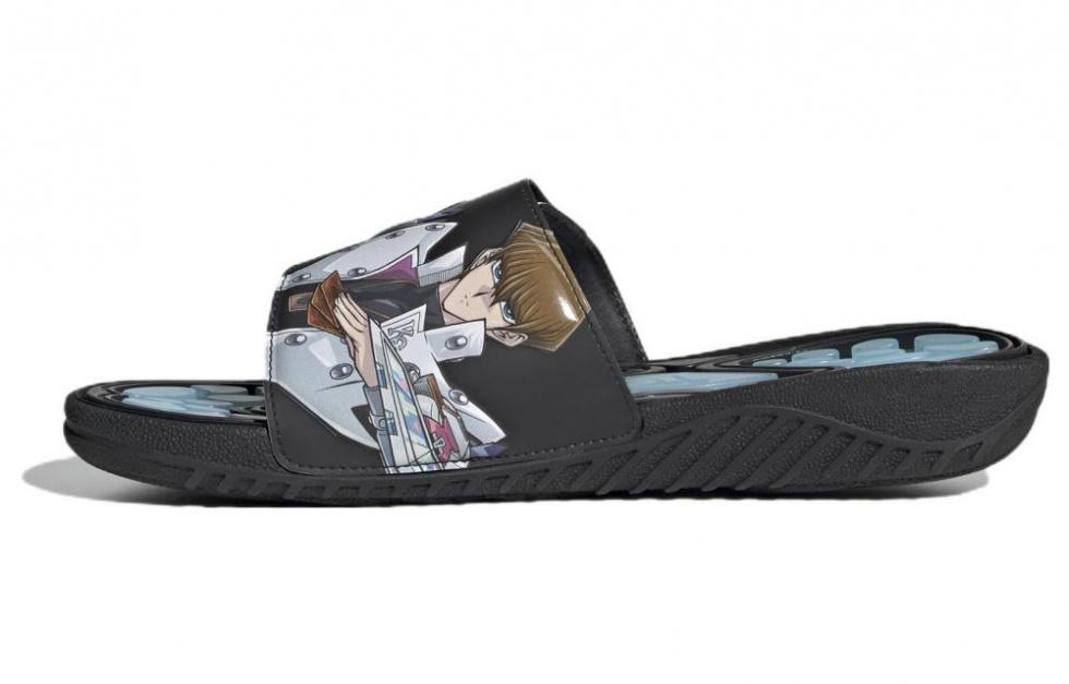 Adidas Yu Gi Oh! X Reptossage Slide 'Blue Eyes White Dragon'