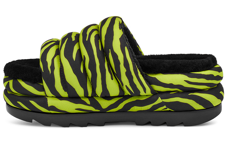 UGG UGG EVA Abrasion-Resistant Slide Slippers Platform Slippers Women's Lime