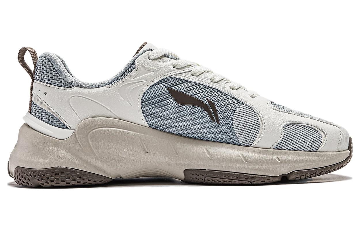 LiNing Low top Casual Shoes Men's White Gray купить в интернет-магазине Yoocart с быстрой доставкой по России.