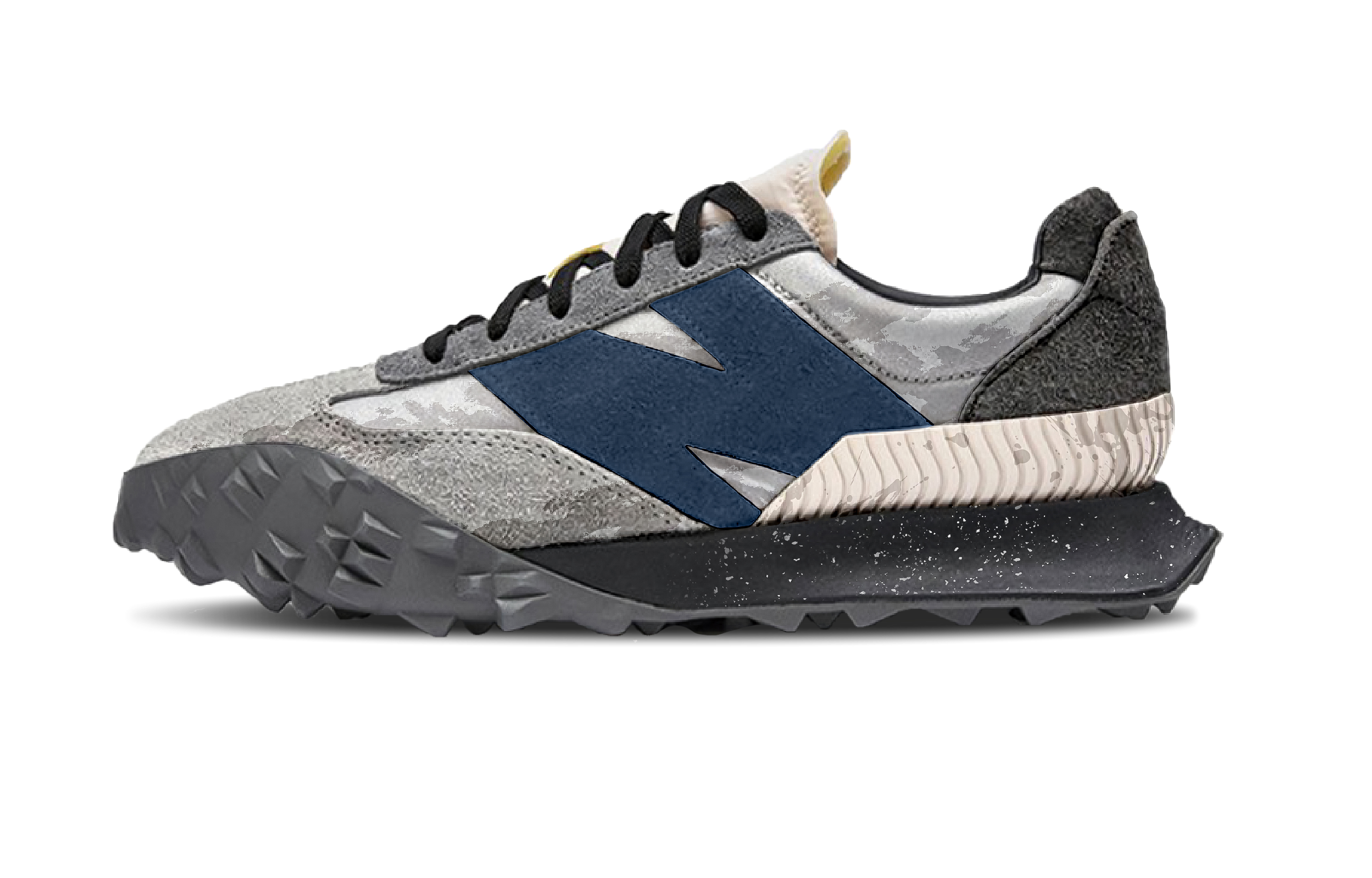 New Balance XC-72 Anti-Slip Wear-Resistant Low-Top Casual Running Shoes Unisex Gray Blue