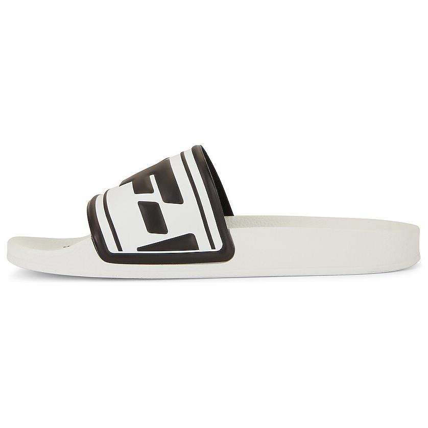 OFF-WHITE Abrasion-Resistant Slide Slippers Women's White Black