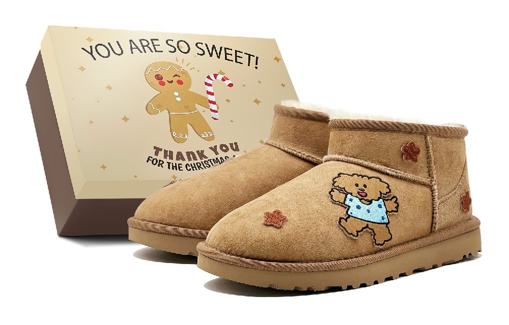 UGG CLASSIC ULTRA MINI Thermal Short Snow Boots Women's Chestnut