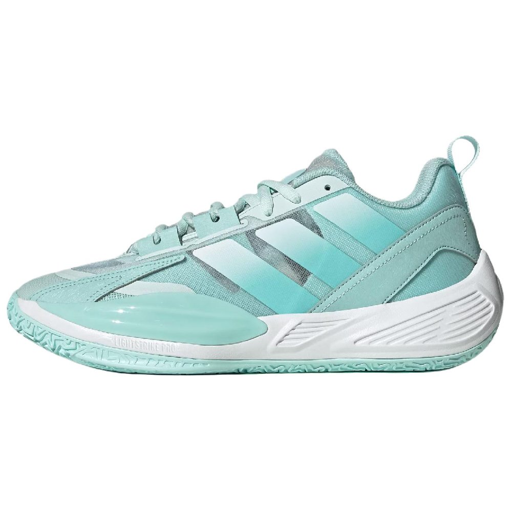 Adidas XENOBURST Breathable And Resilient Low Top Basketball Shoes Unisex Mint Green