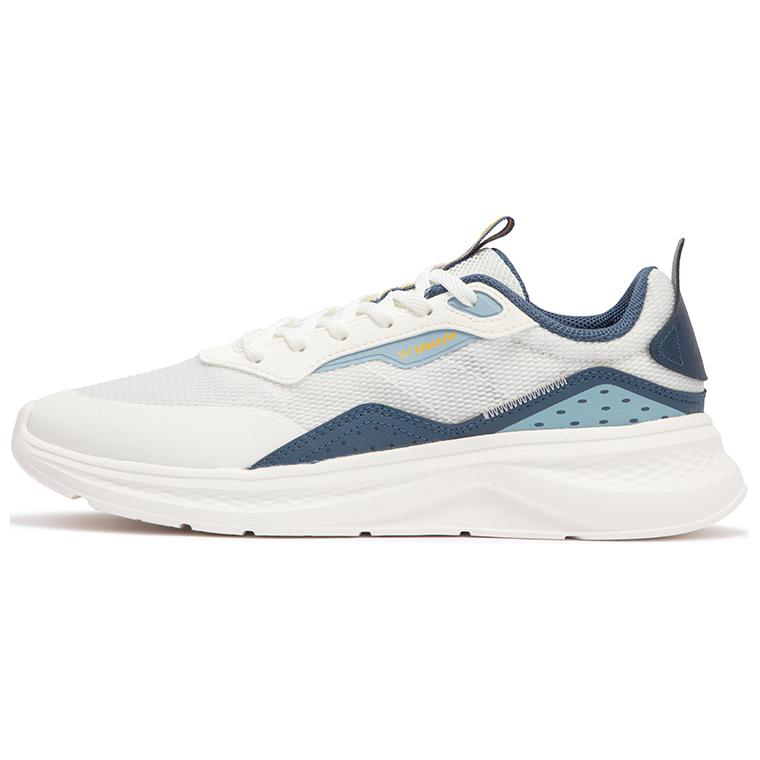 361° Slip Resistant, Abrasion Resistant, Breathable Low Top Casual Shoes Men's White Blue