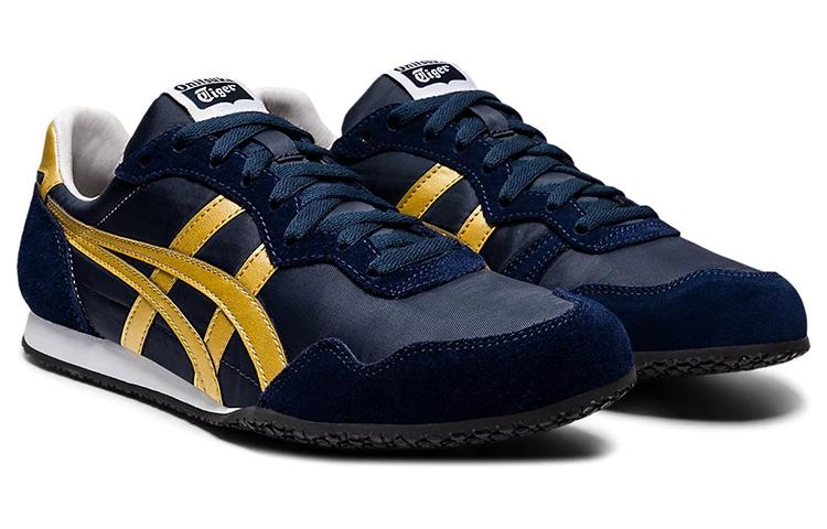 Asics Onitsuka Tiger Serrano Midnight Pure Gold купить в интернет-магазине Yoocart с быстрой доставкой по России.