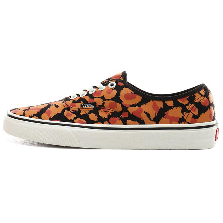 Vans Leopard Authentic Black/Red