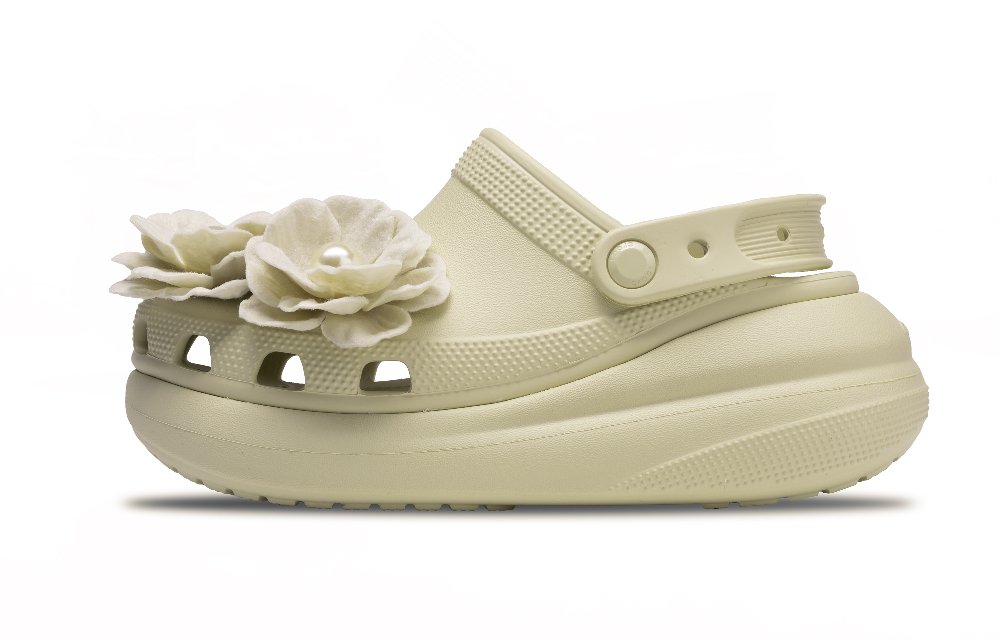 Crocs Crush Clog Cream Puff Clogs Unisex Bone White