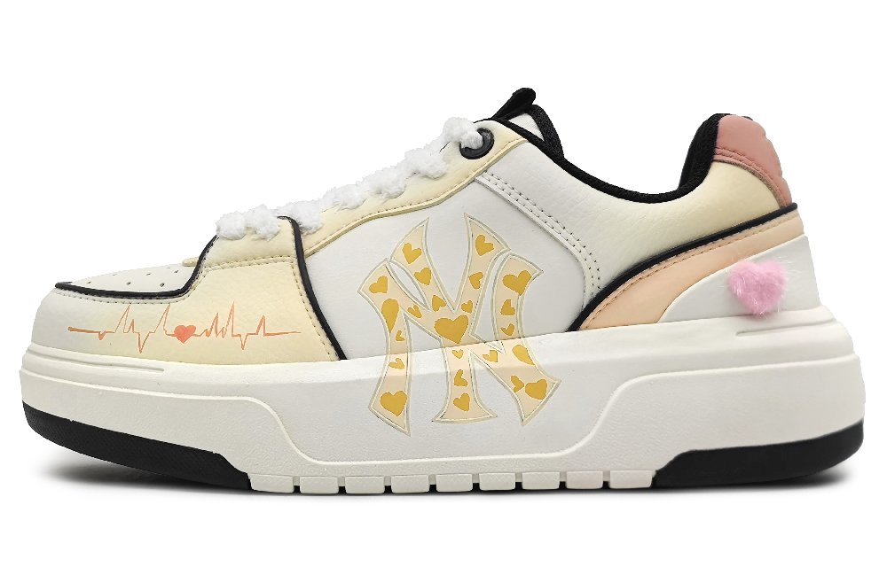 MLB Chunky Liner Low-Top Skateboard Shoes Unisex Yellow