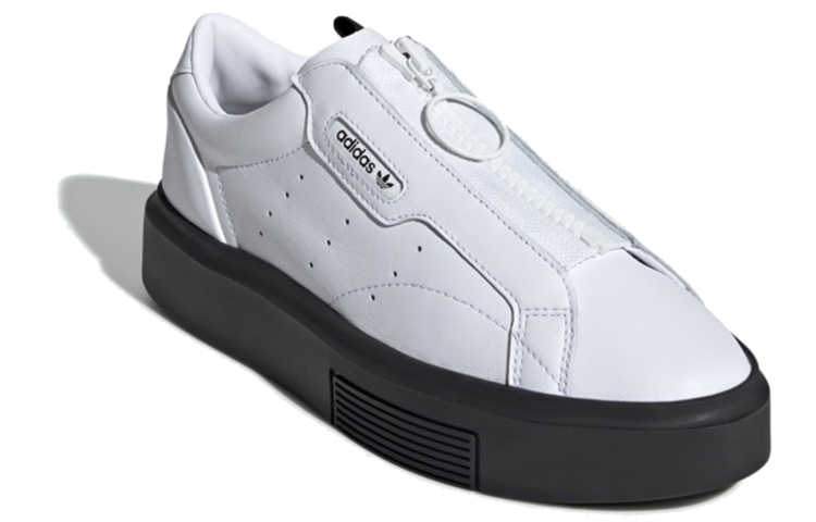 Adidas Women's Sleek Super Zip 'White Black' Women's купить в интернет-магазине Yoocart с быстрой доставкой по России.